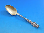 Irian by Wallace Sterling Silver Teaspoon Gold Washed 6" Flatware Silverware