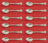 English King by Tiffany and Co Sterling Silver Demitasse Spoon Set 12 pieces 4"