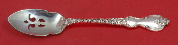 Du Barry by International Sterling Silver Olive Spoon Pierced 5 3/4" Custom