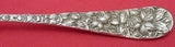 Baltimore Rose by Schofield Sterling Silver Lettuce Fork 3-Tine 9 1/2"