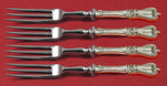 Old Colonial by Towle Sterling Silver Fruit Fork Set 4-Piece HHWS 6" Custom Made