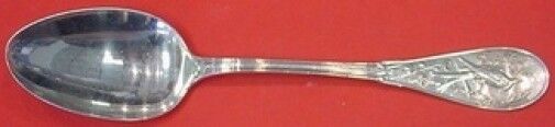 Japanese by Tiffany and Co Sterling Silver Serving Spoon 8 3/4" Antique