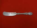 Violet by Wallace Sterling Silver Butter Spreader Flat Handle Small 5 1/8"