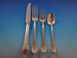 Modern Victorian by Lunt Sterling Silver Flatware Set For 8 Service 50 Pieces