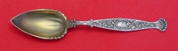 Hyperion by Whiting Sterling Silver Grapefruit Spoon Gold Washed 5 3/8" Vintage