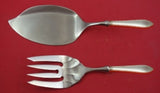 Feather Edge by Tiffany and Co Sterling Silver Salmon Set Fish 2pc HH WS Custom