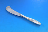 Rose Solitaire by Towle Sterling Silver Butter Spreader HH Paddle Set of 4 pcs