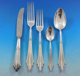 Facher by WMF Silverplated Flatware Service Set 22 pieces German matches Fan