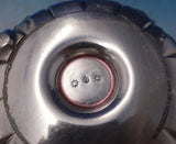 Silver on Copper Chamber Stick 2 1/4" x 4" (#6486)