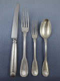 Sevigne by Puiforcat Sterling Silver Flatware Set Service French 52 pcs Shell