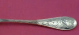 Audubon by Tiffany and Co Sterling Silver Sugar Spoon with Gold Washed Bowl 6"
