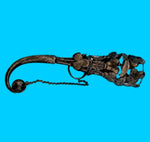 Sterling Clover Leaf Tussie Mussie Posey Posy Holder (#J1307)