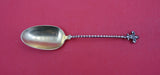 Pattern Unknown by Shiebler Sterling Souvenir Spoon GW w/ fleur de lis 5 3/4"
