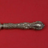 Floral by Wallace Plate Silverplate Dinner Knife Blunt Blade 9 3/8" Flatware
