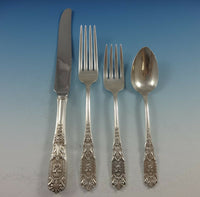 Milburn Rose by Westmorland Sterling Silver Flatware Set For 8 Service 36 Pieces