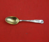 Lap Over Edge Acid Etched by Tiffany Silver Coffee Spoon GW Seed Pods 4 3/4"