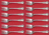 Provence by Tiffany and Co Sterling Silver Salad Fork Set 12 pieces 6 7/8"