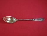 Cat Tails by Blackinton Sterling Silver Grapefruit Spoon Light Gold Wash 6"