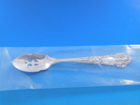 French Renaissance by Reed and Barton Sterling Olive Spoon Pierced Custom Made