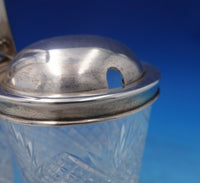 Hamilton by Tiffany and Co Sterling Silver and Cut Crystal Condiment Set (#6391)