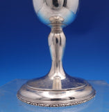 William and Mary by Lunt Sterling Silver Wine Goblet w/ GW Interior #767 (#0741)