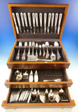 Rochambeau by Puiforcat France 950 Silver Flatware Set Service Dinner 159pc