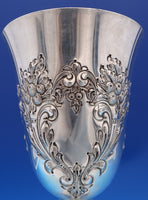 Champlain by Frank Whiting Sterling Silver Goblet Hand Chased 44 6 1/2" #4350-2