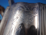 PBAB English Sterling Silver Tea Pot London Hand Engraved c.1790 (#6007)