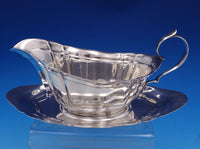 Reed and Barton Sterling Silver Gravy Boat with Underplate #X600 (#8044)