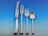 English Onslow by Worcester Sterling Silver Dinner Flatware Set Service 59 pcs