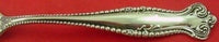 Canterbury by Towle Sterling Silver Salad Fork Gold Washed Fancy with Bar 6"