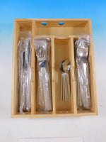 Neo Country by Carl Mertens Stainless Steel Flatware set 20 pcs Modern