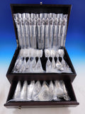 Grande Baroque by Wallace Sterling Silver Flatware Set Service 92 pc Dinner New