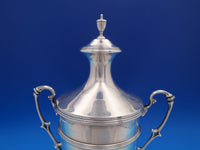 Crichton Bros English Estate Sterling Silver Covered Urn 10" Circa 1922 (#8429)