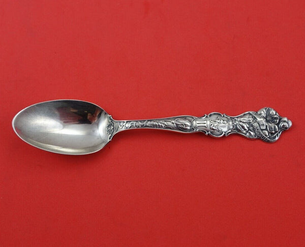 Flora Series by Wallace Sterling Silver Coffee Spoon "Apple Blossom" 5 3/4"