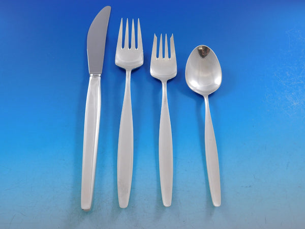 Cypress by Georg Jensen Sterling Silver Flatware Set Service 53 pcs Dinner