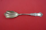 Alhambra by Whiting Sterling Silver Sugar Spoon Fluted Stippled Bowl 6" Antique