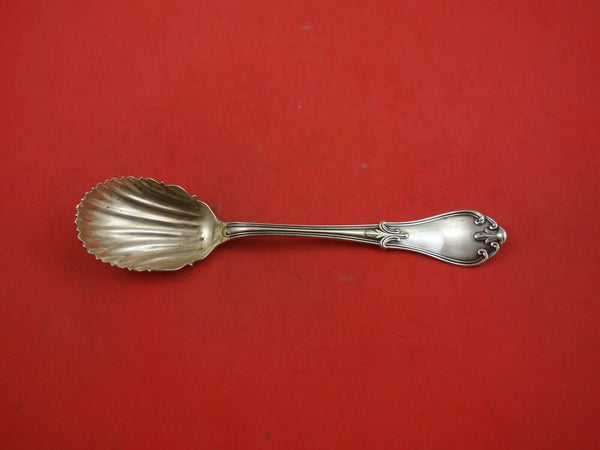 Coin Silver by Farrington & Honeywell Sugar Spoon 6 3/4" Boston c. 1835-1885
