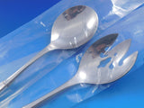 Rhapsody New by International Sterling Salad Serving Set 2pc HHWS Custom Made