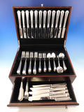 Georgian Colonial by Wallace Sterling Silver Dinner Flatware Set Service 108 Pcs