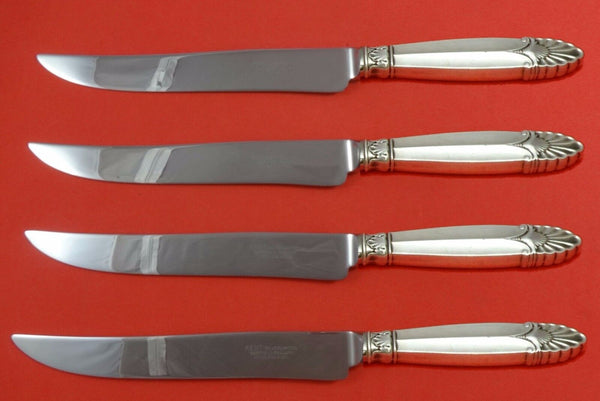 Empress by International Sterling Silver Steak Knife Set 4pc Texas Sized Custom