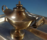 Graff, W and D Sterling Silver Smoking Set 2pc Tray and Lighter #1054 (#1423)