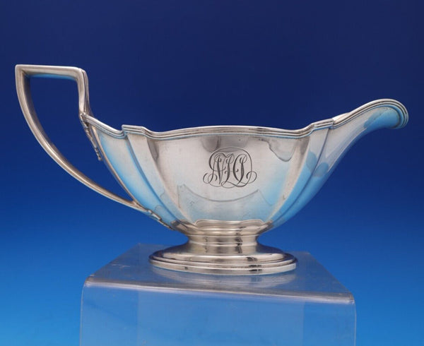 Plymouth by Gorham Sterling Silver Gravy Boat #A2801 with Monogram (#3618)