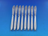 Silver Rhythm by International Sterling Silver Butter Spreader HH Set 8 6 1/4"