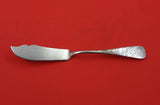 Oxalis by Frank Whiting Sterling Silver Master Butter flat handle 8"