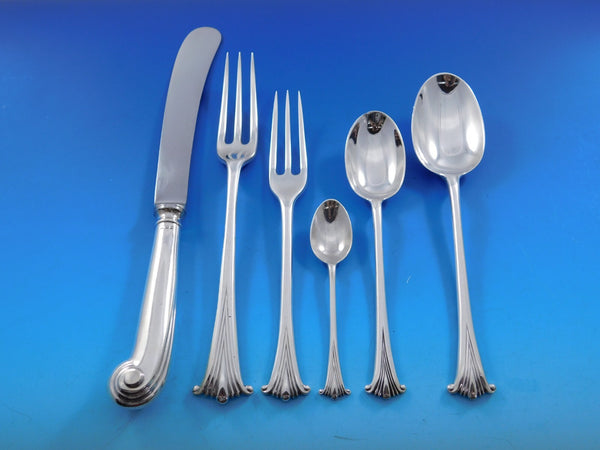 Onslow by James Robinson Sterling Silver Flatware Dinner Service Set 24 pieces