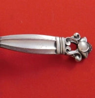 Acorn by Georg Jensen Sterling Silver Baby Food Pusher Orig w/ GI/GJ Mark 2 1/2"