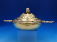 Tane Mexican Sterling Silver Vegetable Serving Dish Vermeil w/ Artichoke (#8443)