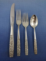 Contessina by Towle Sterling Silver Floral Flatware Set Service 45 Pieces