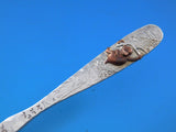 Lap Over Edge Mixed Metals by Tiffany and Co Sterling Teaspoon w/ Copper Monkey